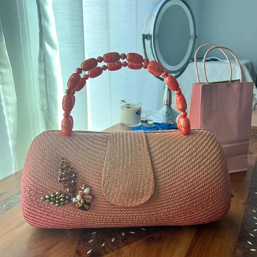 Palm Springs Vintage Purse beaded